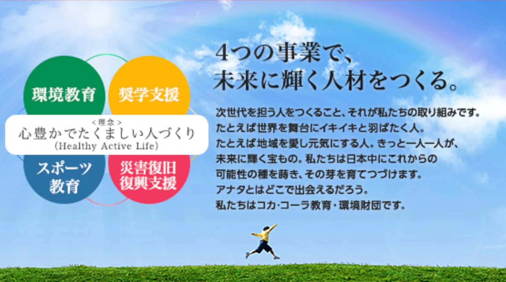 コカ・コーラ教育・環境財団、新大学生・大学院生の奨学生募集（出所：コカ・コーラ教育・環境財団）